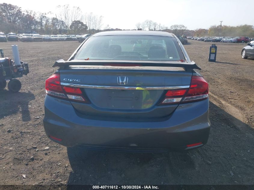 2013 Honda Civic Lx VIN: 19XFB2F54DE240734 Lot: 40711612