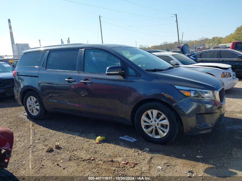 2017 Kia Sedona Lx VIN: KNDMB5C13H6336814 Lot: 40711617