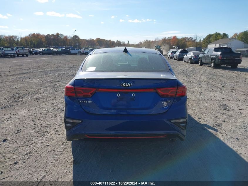 2021 Kia Forte Gt-Line VIN: 3KPF34AD8ME380938 Lot: 40711622