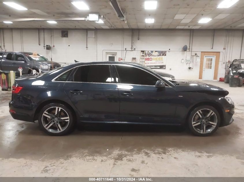 2017 Audi A4 2.0T Premium VIN: WAUENAF45HN000188 Lot: 40711640