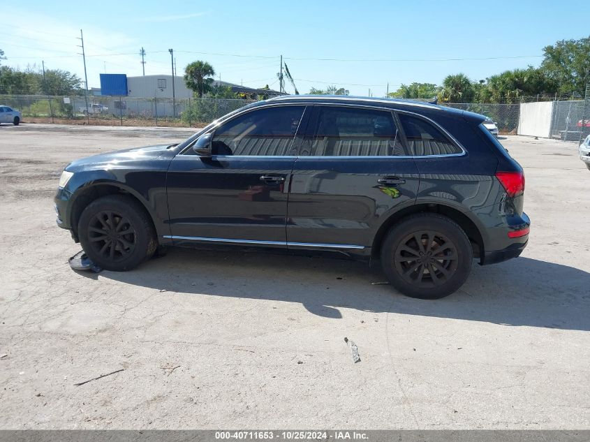 2013 Audi Q5 2.0T Premium VIN: WA1LFAFP8DA086738 Lot: 40711653