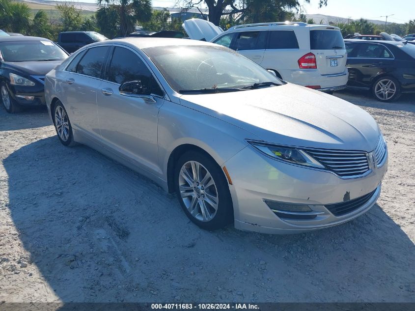 VIN 3LN6L2GK8DR816198 2013 LINCOLN MKZ no.1