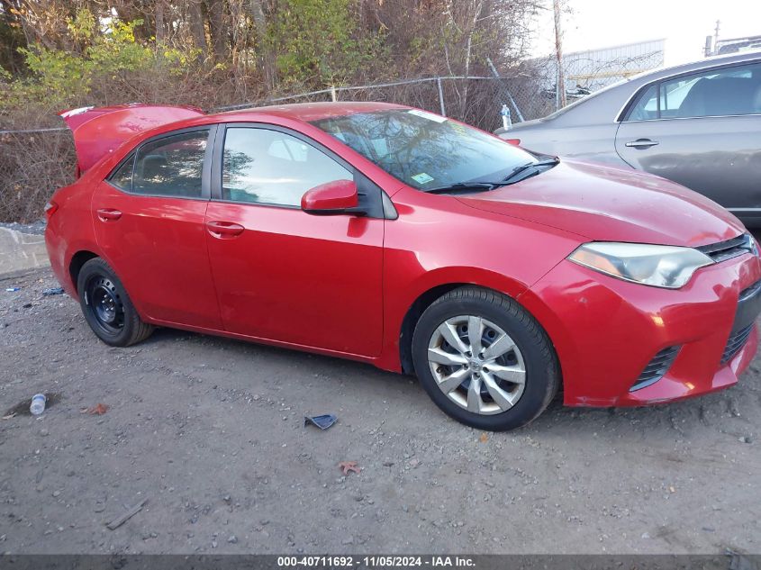 2015 Toyota Corolla Le VIN: 5YFBURHE6FP189382 Lot: 40711692