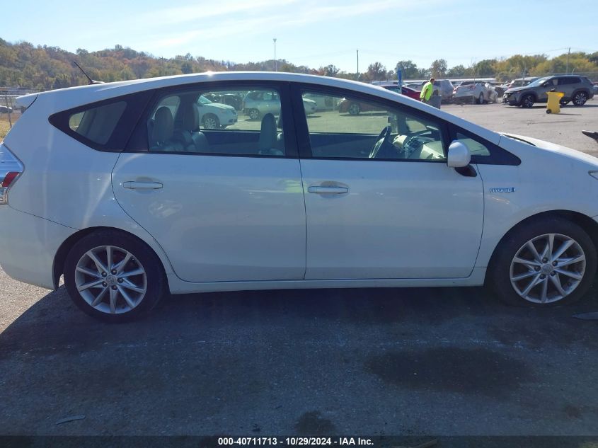 2012 Toyota Prius V Five VIN: JTDZN3EU9C3117231 Lot: 40711713