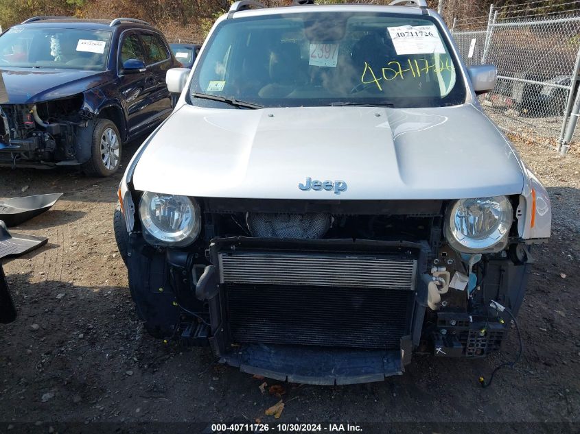 2016 Jeep Renegade Limited VIN: ZACCJBDT6GPD28019 Lot: 40711726