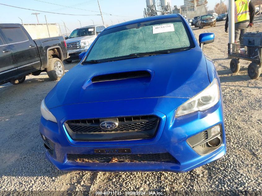 2016 Subaru Wrx Premium VIN: JF1VA1E67G9830038 Lot: 40711731