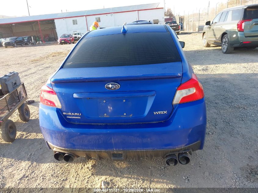 2016 Subaru Wrx Premium VIN: JF1VA1E67G9830038 Lot: 40711731