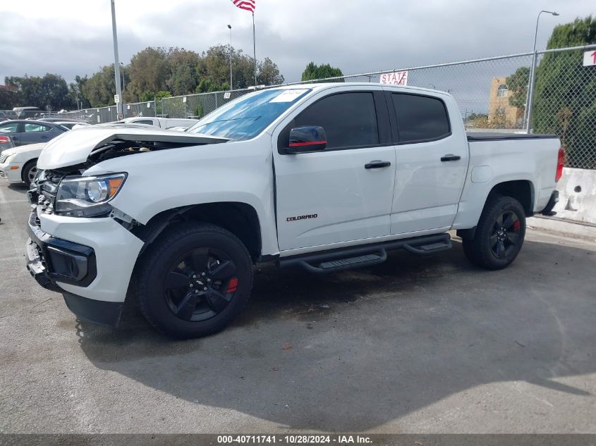 2021 Chevrolet Colorado Lt VIN: 1GCGSCEN1M1126172 Lot: 40711741