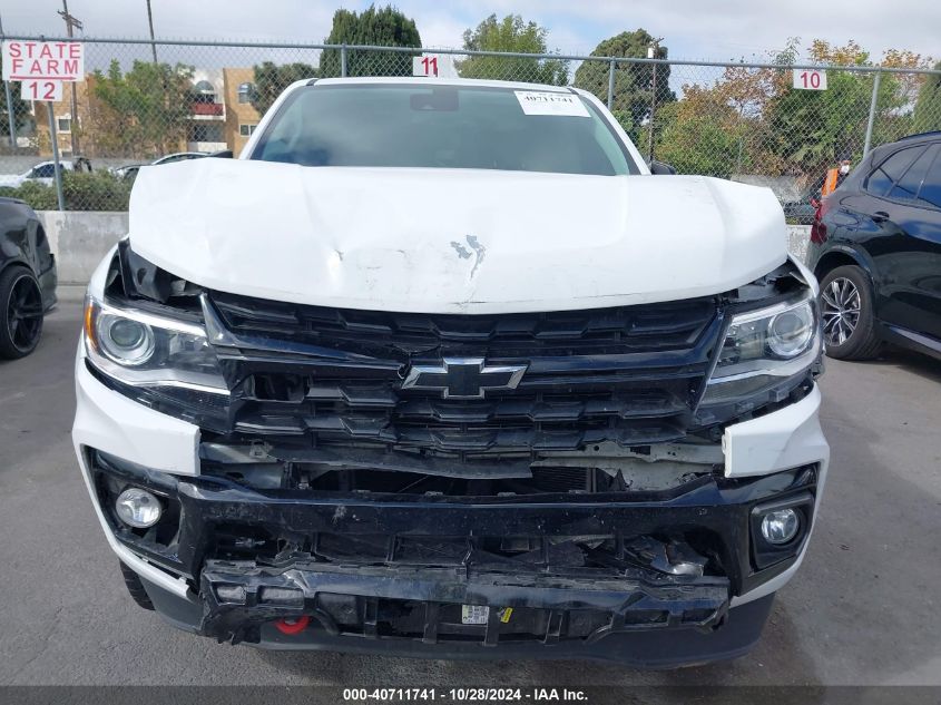 2021 Chevrolet Colorado Lt VIN: 1GCGSCEN1M1126172 Lot: 40711741