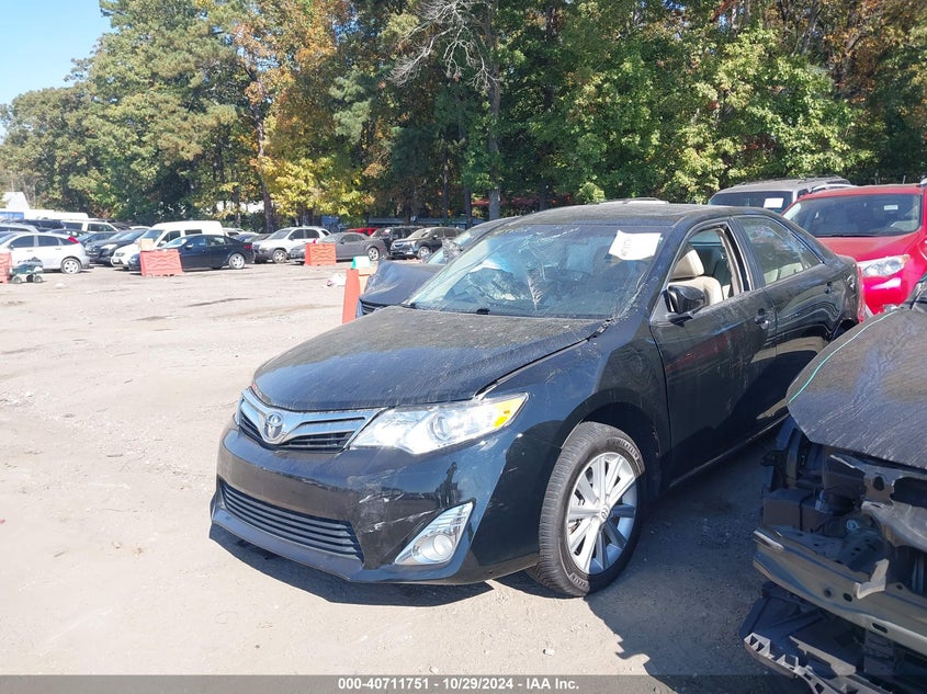 2012 TOYOTA CAMRY VIN: 4T1BK1FK9CU507764