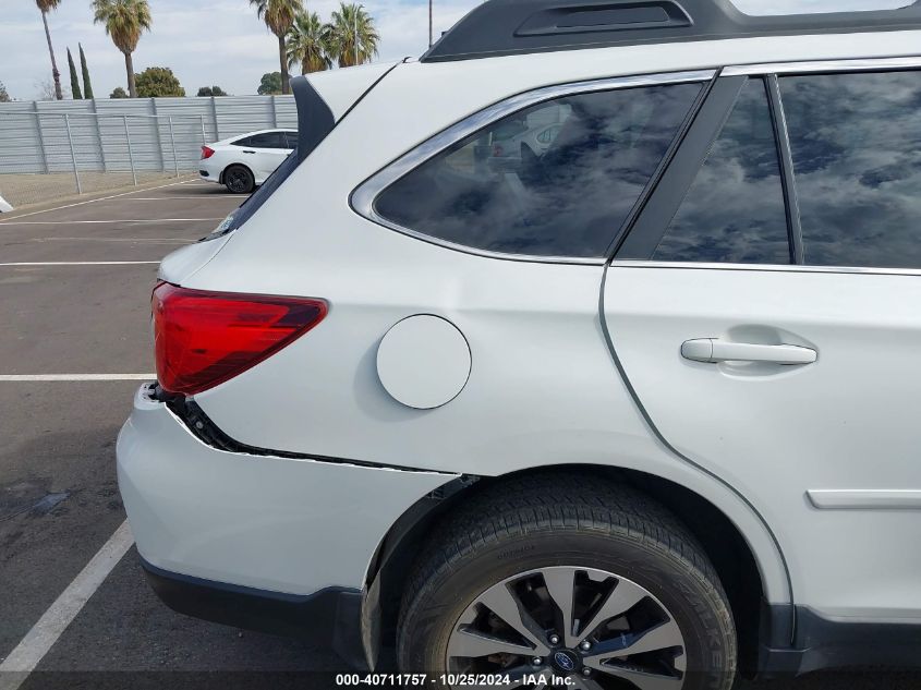 2016 Subaru Outback 2.5I Limited VIN: 4S4BSANC9G3279013 Lot: 40711757