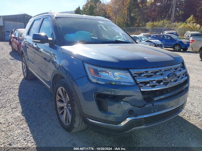 2018 Ford Explorer Limited VIN: 1FM5K8F86JGB53515 Lot: 40711776