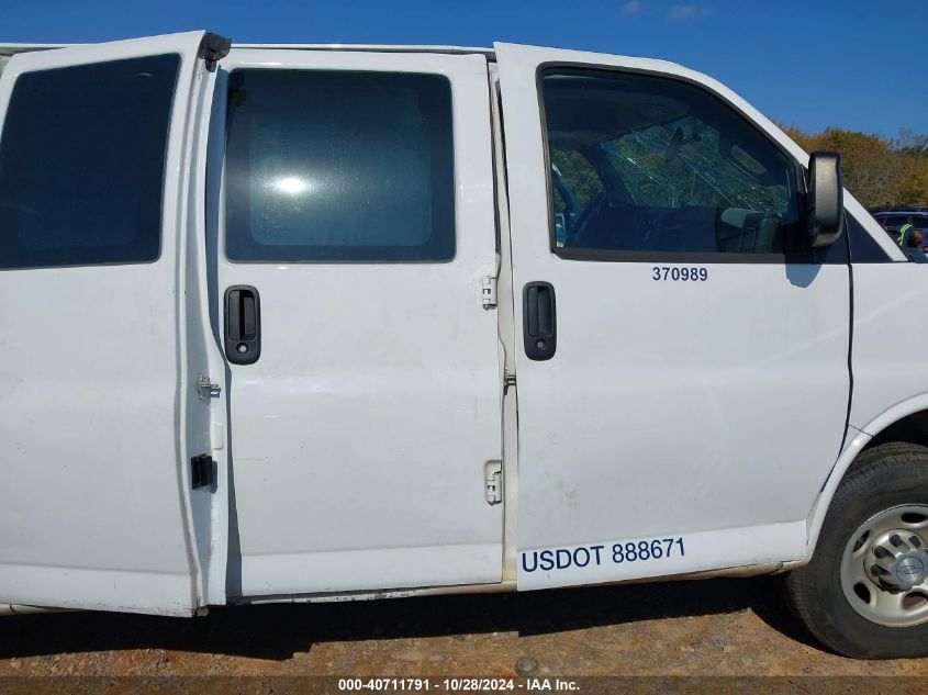 2016 Chevrolet Express 3500 Work Van VIN: 1GCZGHFG3G1278918 Lot: 40711791