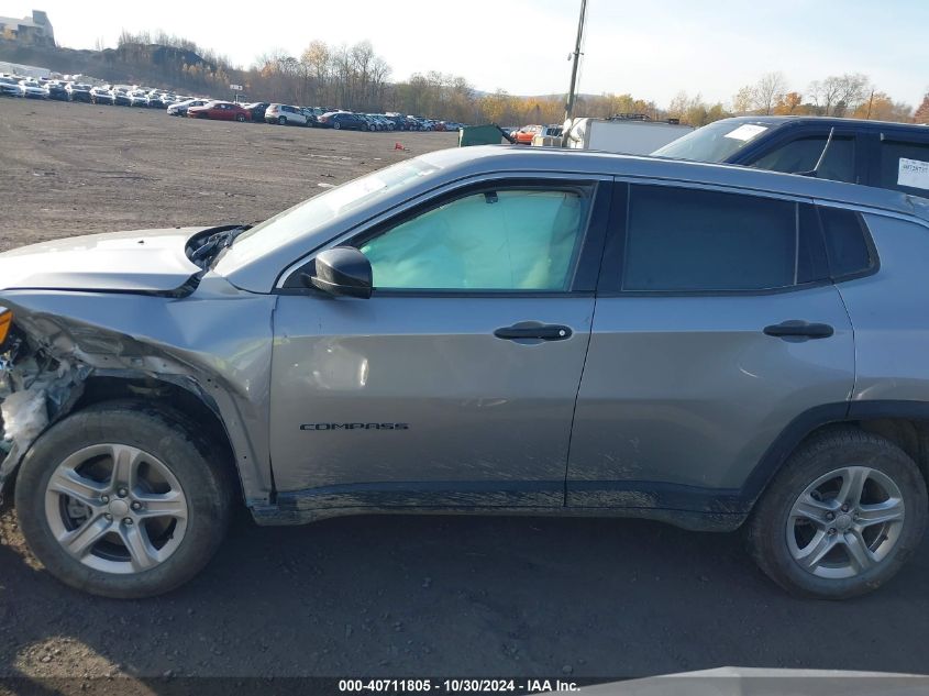 2023 Jeep Compass Sport 4X4 VIN: 3C4NJDAN8PT508508 Lot: 40711805