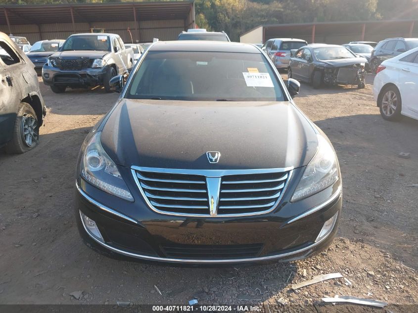 2012 Hyundai Equus Signature VIN: KMHGH4JH8CU050804 Lot: 40711821