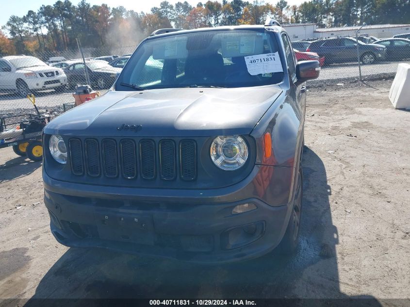 2018 Jeep Renegade Altitude 4X4 VIN: ZACCJBBB1JPH03963 Lot: 40711831