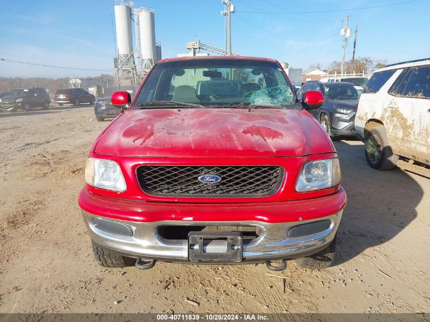 1998 Ford F-150 Standard/Xl/Xlt VIN: 1FTZF1829WNB34972 Lot: 40711839