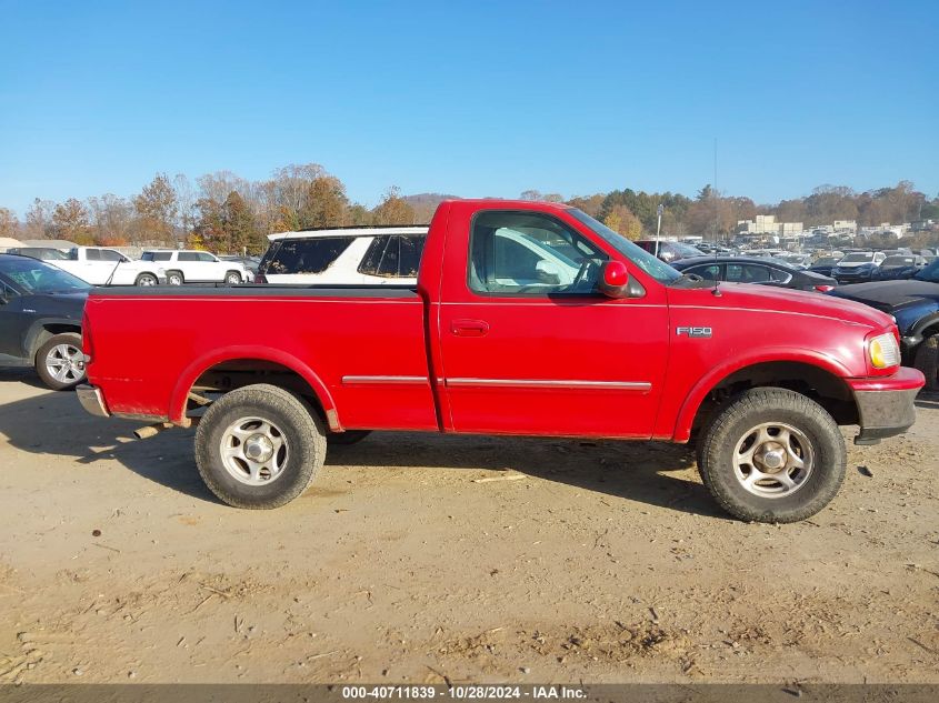 1998 Ford F-150 Standard/Xl/Xlt VIN: 1FTZF1829WNB34972 Lot: 40711839