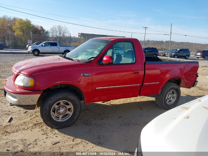 1998 Ford F-150 Standard/Xl/Xlt VIN: 1FTZF1829WNB34972 Lot: 40711839