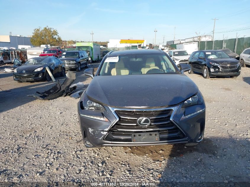 2016 Lexus Nx 200T VIN: JTJYARBZ5G2031336 Lot: 40711852