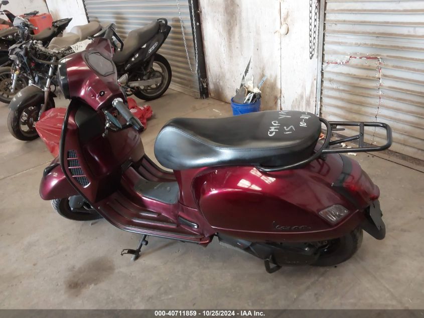 2022 Vespa Gts 300 Super VIN: ZAPMA39M2N5101085 Lot: 40711859