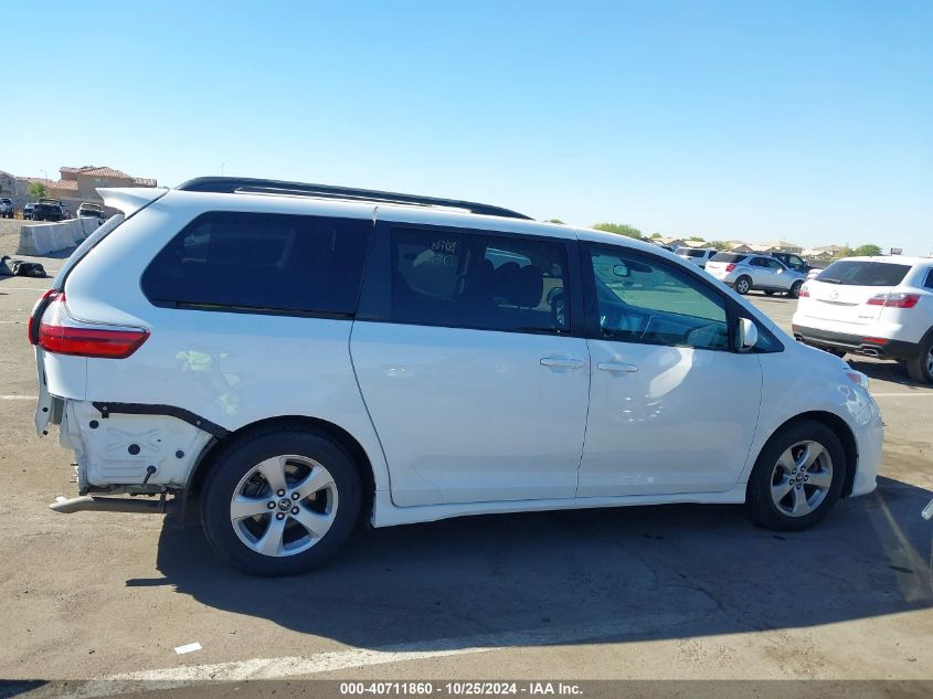 2018 Toyota Sienna Le 8 Passenger VIN: 5TDKZ3DC3JS920496 Lot: 40711860