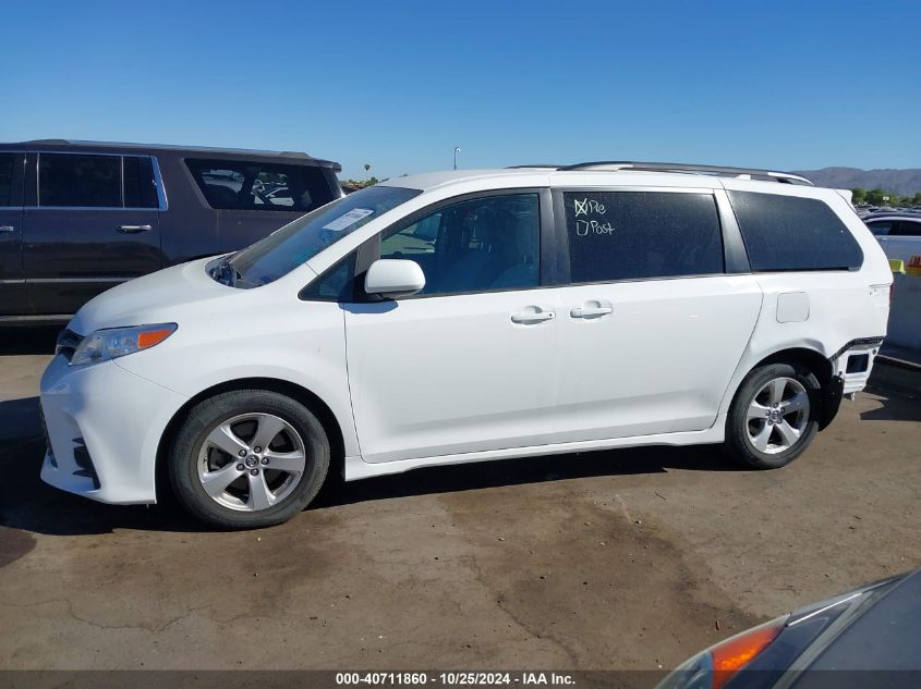 2018 Toyota Sienna Le 8 Passenger VIN: 5TDKZ3DC3JS920496 Lot: 40711860