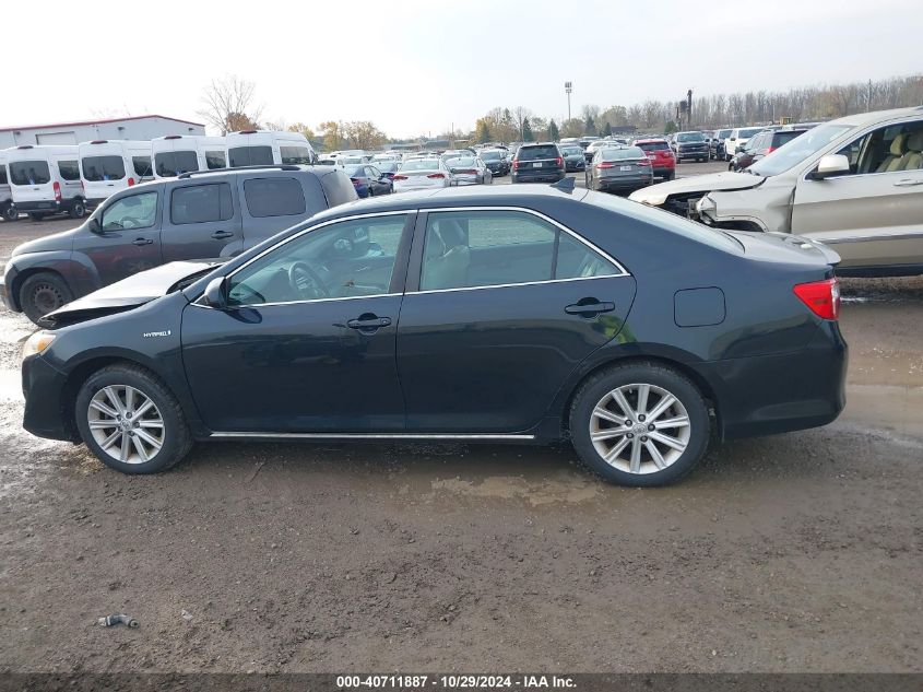 2012 Toyota Camry Hybrid Xle VIN: 4T1BD1FK1CU034291 Lot: 40711887