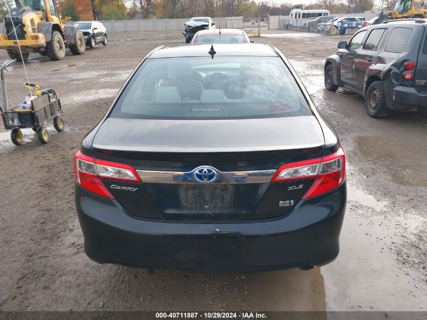 2012 Toyota Camry Hybrid Xle VIN: 4T1BD1FK1CU034291 Lot: 40711887