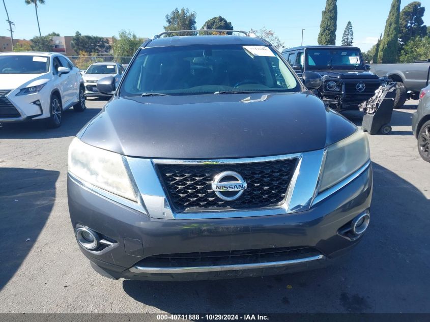 2014 Nissan Pathfinder Hybrid Sl VIN: 5N1CR2MN0EC651375 Lot: 40711888