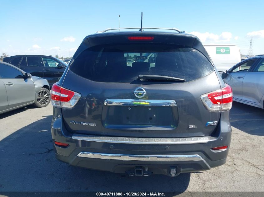 2014 Nissan Pathfinder Hybrid Sl VIN: 5N1CR2MN0EC651375 Lot: 40711888