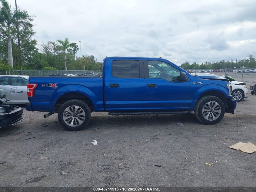 2018 Ford F-150 Xl VIN: 1FTEW1EPXJFE66145 Lot: 40711915