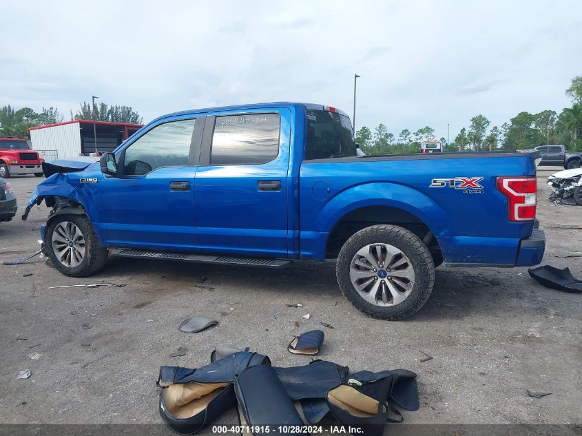 2018 Ford F-150 Xl VIN: 1FTEW1EPXJFE66145 Lot: 40711915