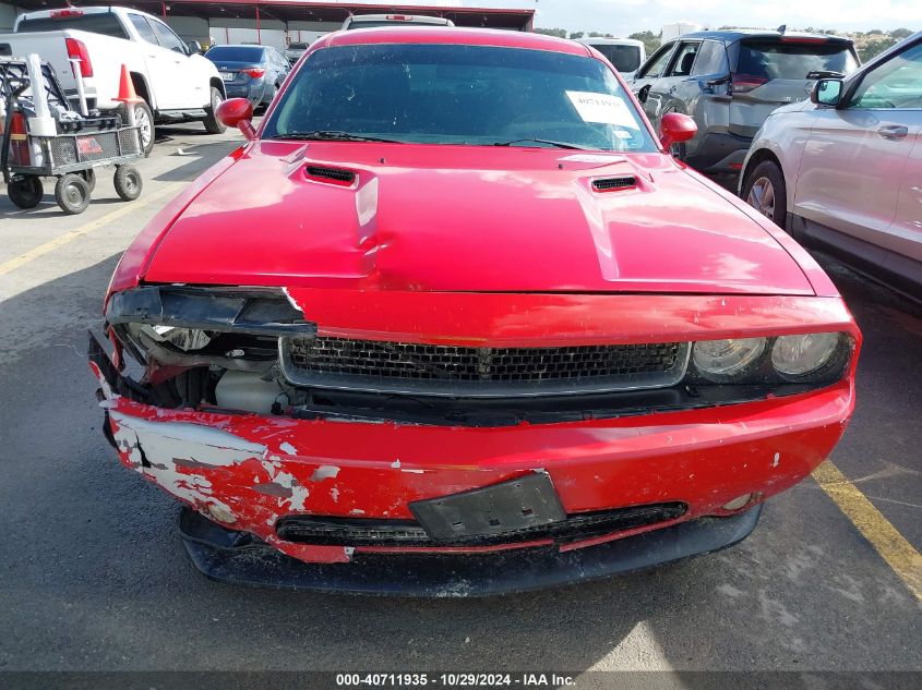 VIN 2C3CDYAG7DH549471 2013 Dodge Challenger, Sxt Plus no.6