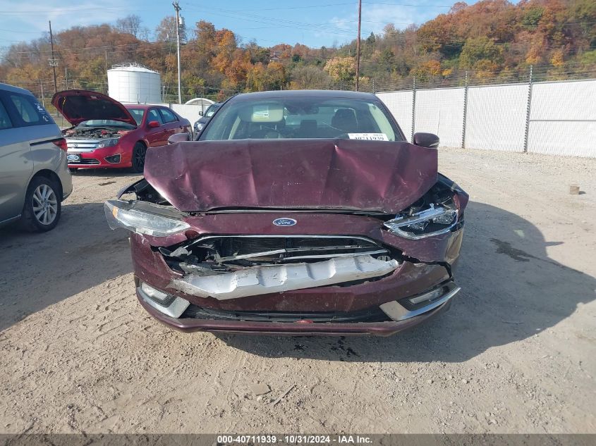 2017 FORD FUSION ENERGI TITANIUM - 3FA6P0SU7HR255252