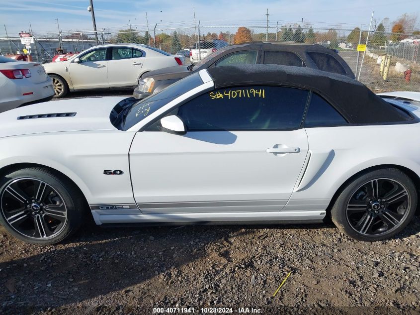 2014 Ford Mustang Gt Premium VIN: 1ZVBP8FF9E5320052 Lot: 40711941