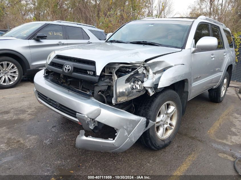 2004 Toyota 4Runner Limited V8 VIN: JTEBT17R140040924 Lot: 40711959