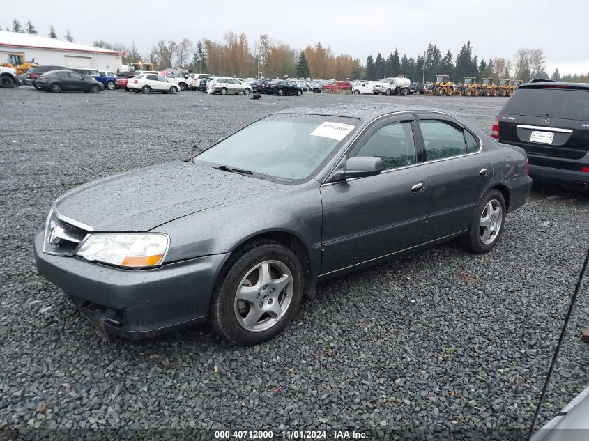 2002 Acura Tl 3.2 VIN: 19UUA566X2A800259 Lot: 40712000