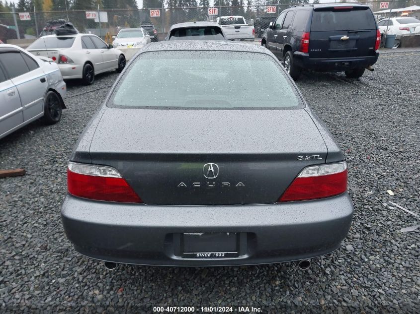 2002 Acura Tl 3.2 VIN: 19UUA566X2A800259 Lot: 40712000