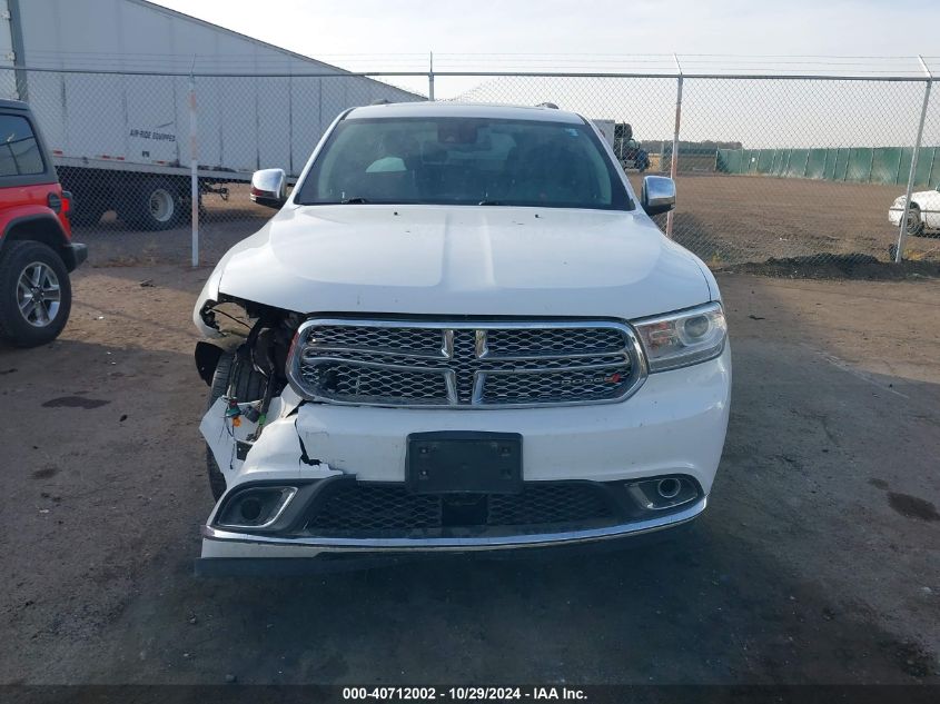 2016 Dodge Durango Citadel VIN: 1C4RDJEG6GC309097 Lot: 40712002