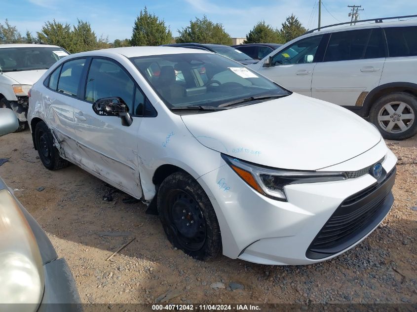 2024 Toyota Corolla Hybrid Le VIN: JTDBCMFE3RJ017022 Lot: 40712042