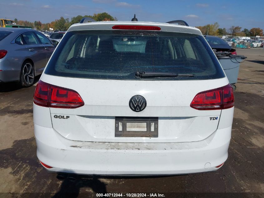 2015 Volkswagen Golf Sportwagen Tdi S 4-Door VIN: 3VWCA7AU6FM516550 Lot: 40712044