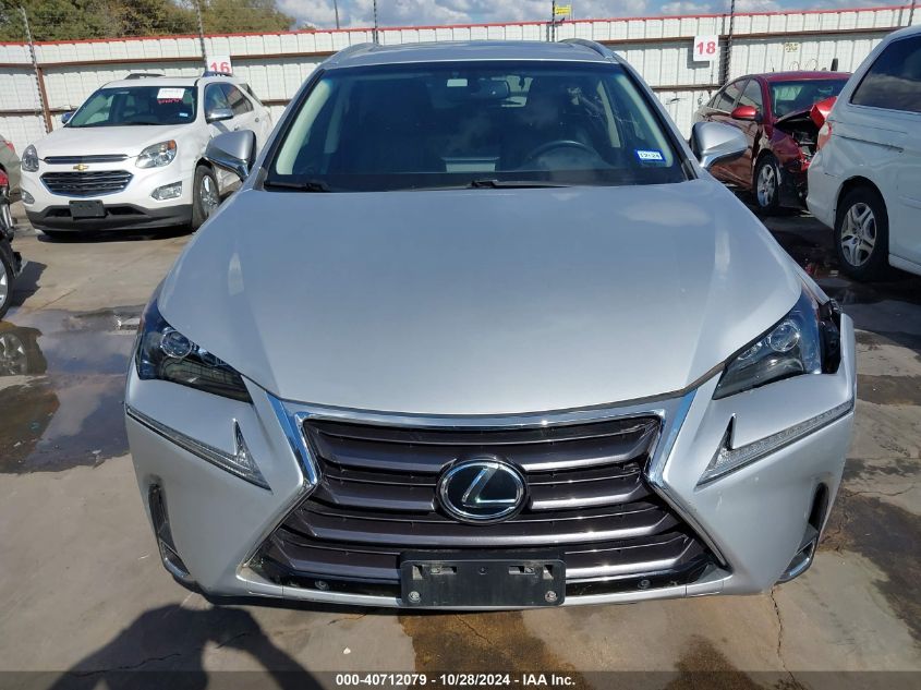 2015 Lexus Nx 200T VIN: JTJYARBZ4F2002909 Lot: 40712079