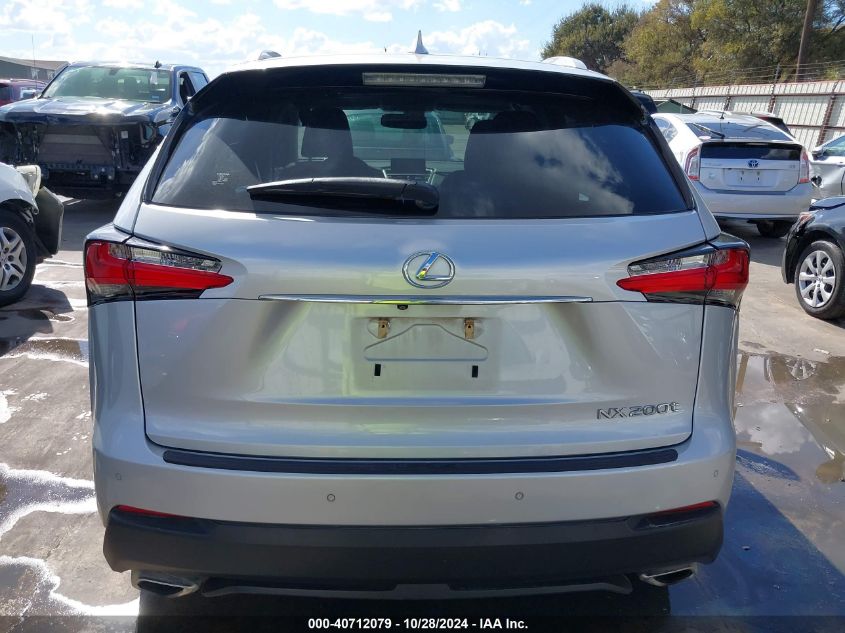 2015 Lexus Nx 200T VIN: JTJYARBZ4F2002909 Lot: 40712079