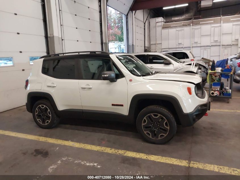 2017 Jeep Renegade Trailhawk 4X4 VIN: ZACCJBCB3HPF07984 Lot: 40712080