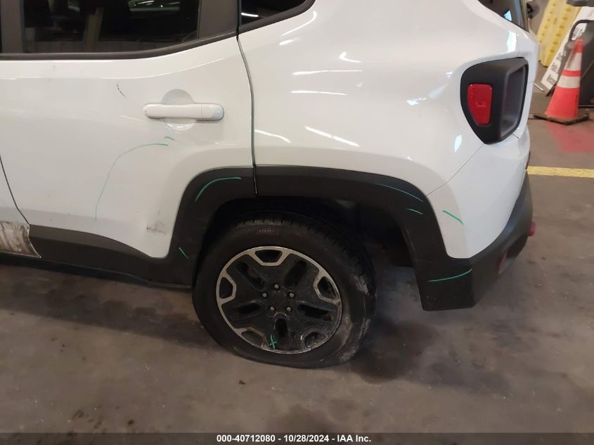 2017 Jeep Renegade Trailhawk 4X4 VIN: ZACCJBCB3HPF07984 Lot: 40712080