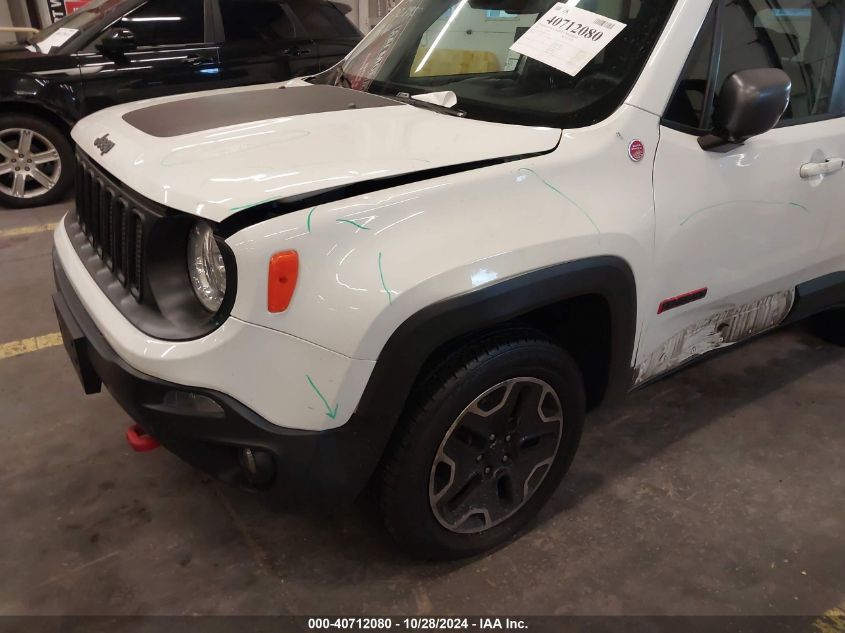 2017 Jeep Renegade Trailhawk 4X4 VIN: ZACCJBCB3HPF07984 Lot: 40712080