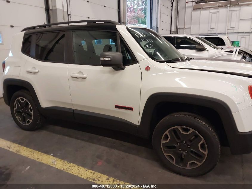 2017 Jeep Renegade Trailhawk 4X4 VIN: ZACCJBCB3HPF07984 Lot: 40712080