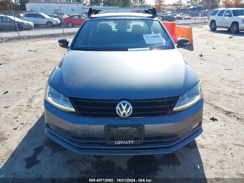 2018 Volkswagen Jetta 1.8T Se Sport VIN: 3VWD17AJ3JM222851 Lot: 40712092