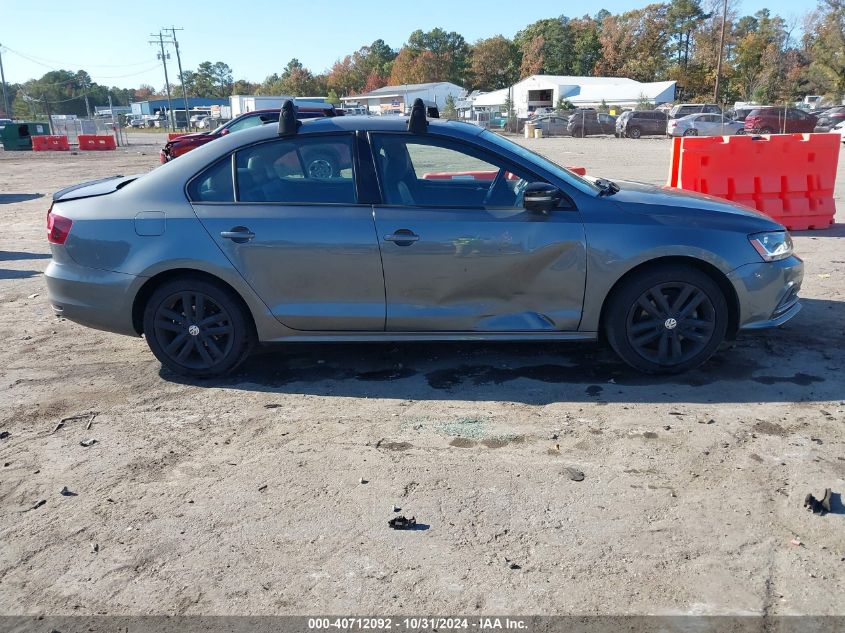 2018 Volkswagen Jetta 1.8T Se Sport VIN: 3VWD17AJ3JM222851 Lot: 40712092